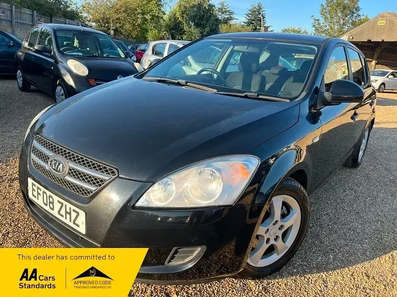 Used Kia Ceed 122 HP (89 kW) 2008 Black Hatchback