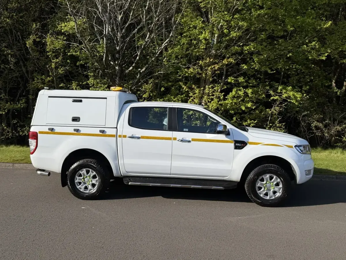 Begagnad Ford Ranger XLT 2019 Vit Pickup