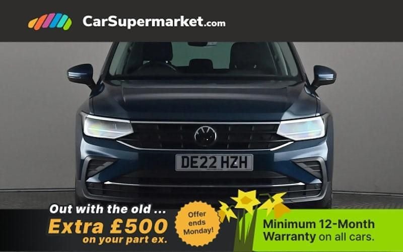 Used VW Tiguan Life 131 HP (96 kW) 2022 Blue SUV