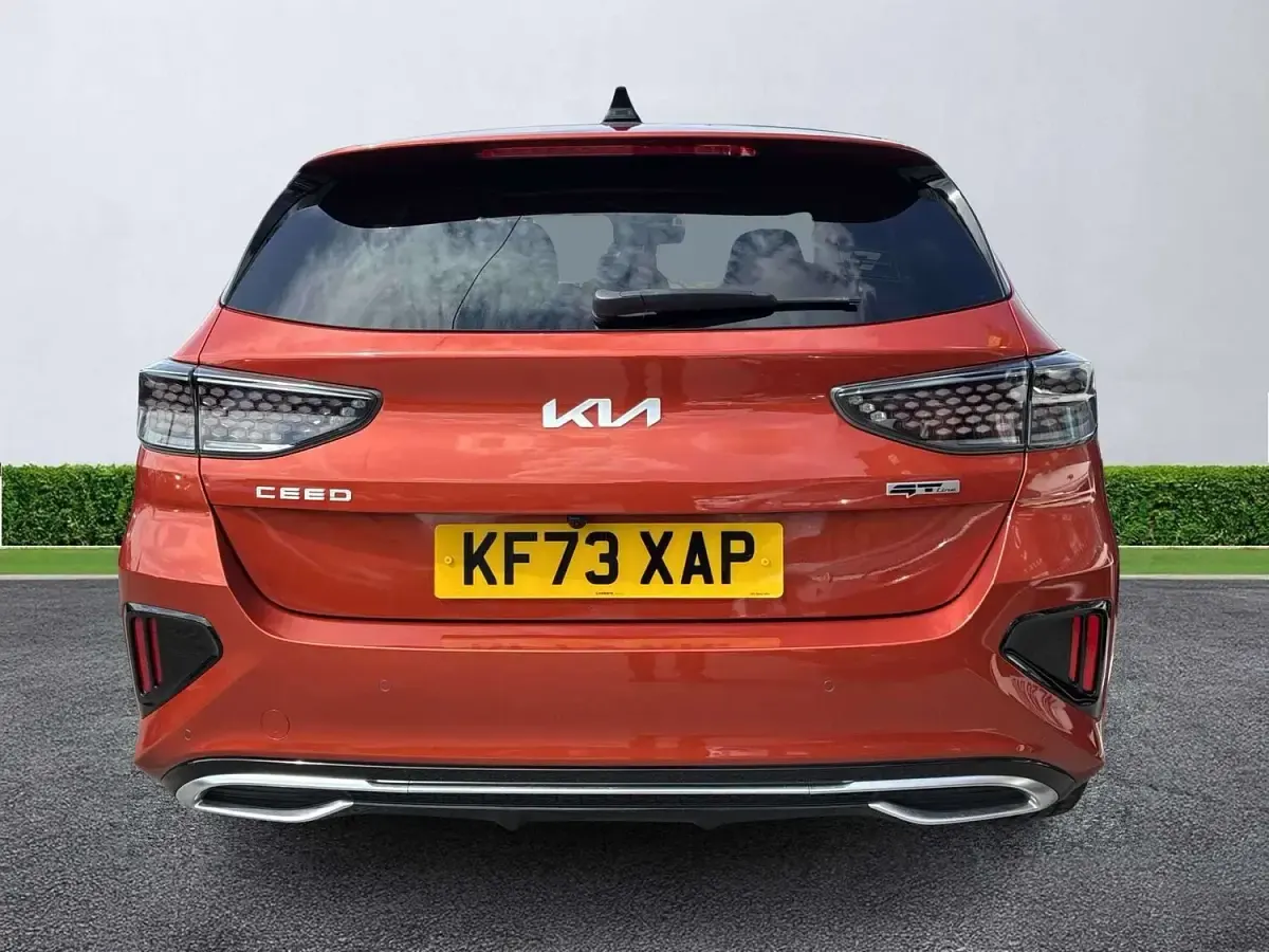 Used Kia Ceed GT-Line S 2024 Orange Hatchback