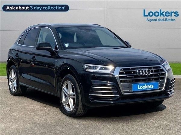 Black Used 2018 Audi Q5 S-Line SUV | £19,568 (Super price) - Image 1/3