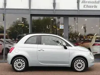 Used Fiat 500C 70 HP (51 kW) 2024 Green Cabriolet