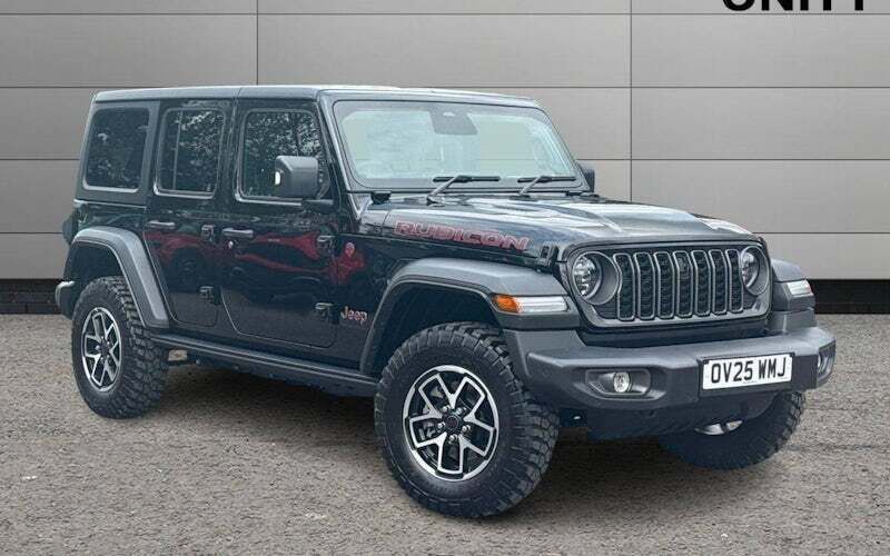 Black New 2025 Jeep Wrangler Rubicon SUV | £54,990 (Fair price) - Image 1/4