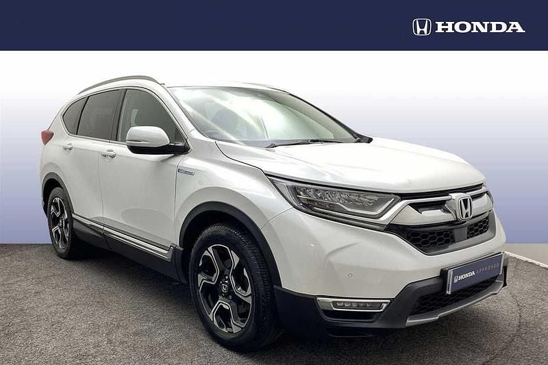 Platinum white Used 2020 Honda CR-V SR SUV | £16,890 (Good price) - Image 1/4