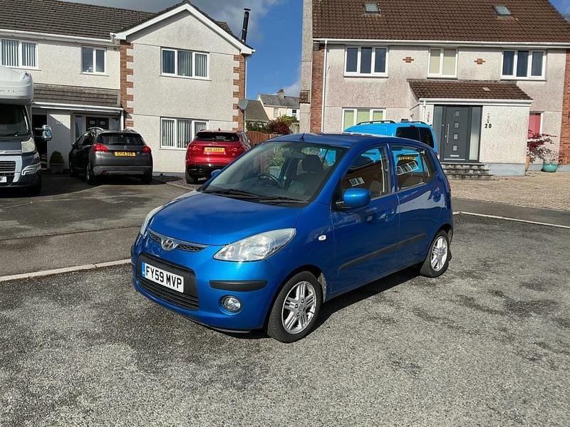 Used Hyundai i10 Comfort 2009 Blue Hatchback