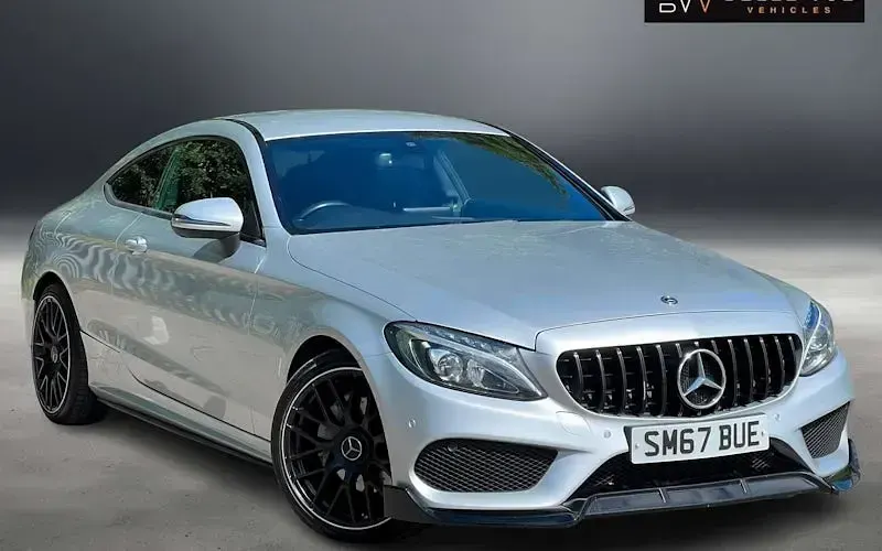 Used Mercedes C220 AMG line 170 HP (125 kW) 2017 Coupe