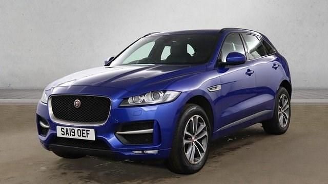 Used Jaguar F-Pace R-Sport 180 HP (132 kW) 2019 Blue SUV