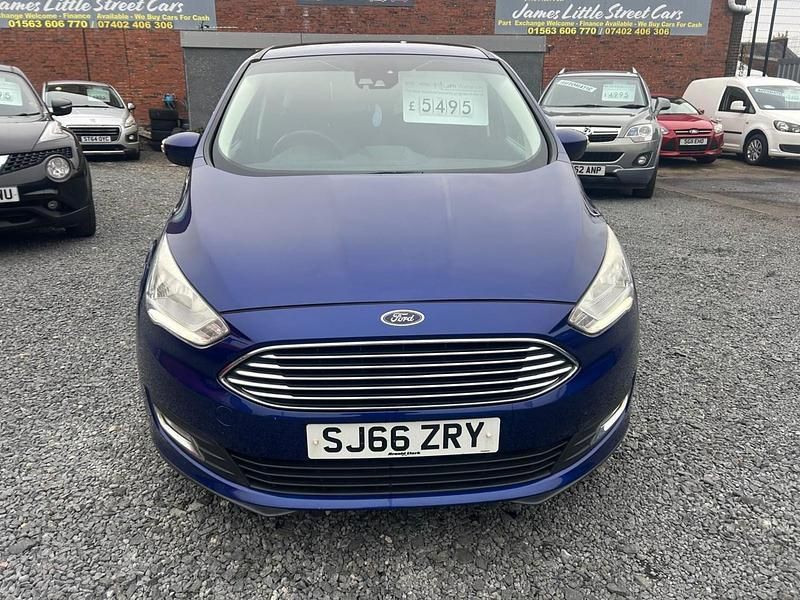 Używany Ford C-MAX Titanium 120 KM (88 kW) 2016 Niebieski Minivan