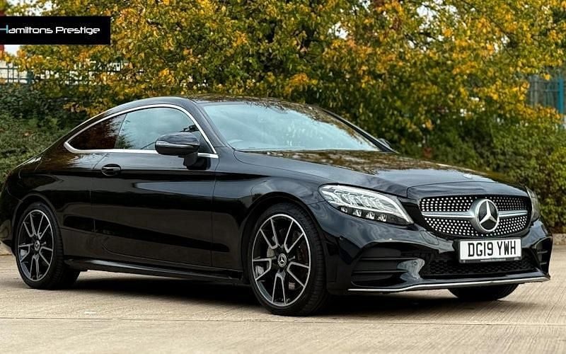Used 2020 Mercedes C300 AMG line Coupe | £15,895 (Good price) - Image 1/4