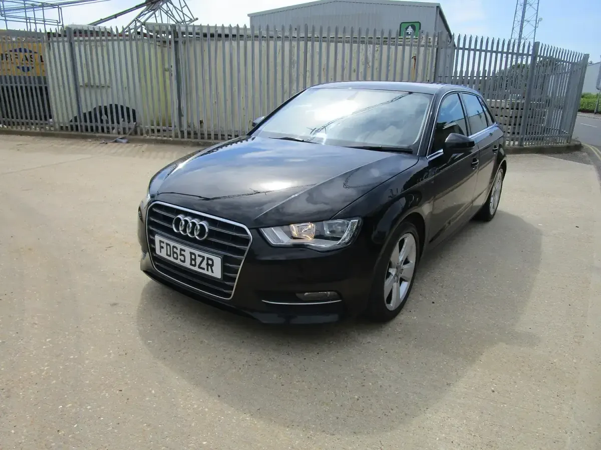 Used Audi A3 Sport 110 HP (80 kW) 2015 Black Hatchback