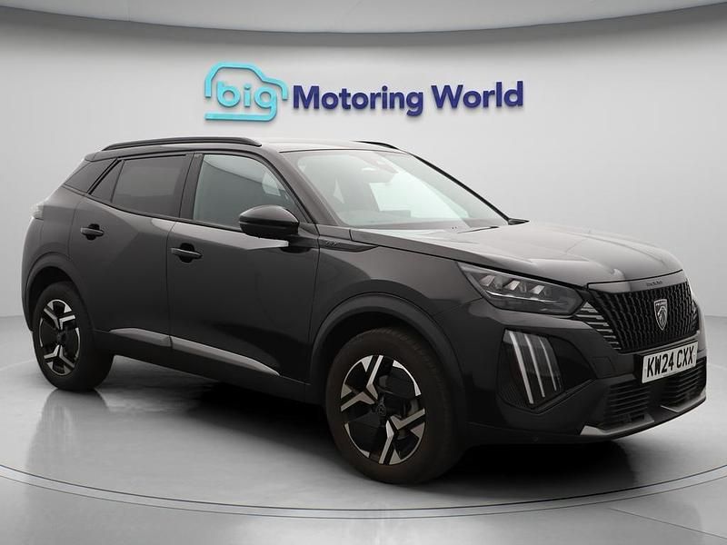 Black Used 2024 Peugeot 2008 GT SUV | £19,000 (Fair price) - Image 1/4