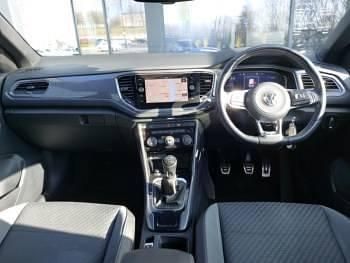 Usado VW T-Roc R-line 150 HP (110 kW) 2020 Azul SUV