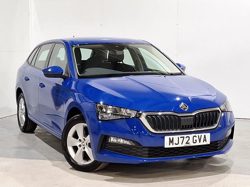 Blue Used 2022 Skoda Scala SE Hatchback | £13,698 (A bit pricey) - Image 1/4