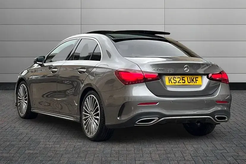Used Mercedes A200 AMG Line Premium Plus 175 HP (128 kW) 2025 Mountain grey Sedan