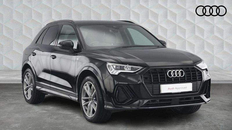 Black Used 2022 Audi Q3 Black Edition SUV | £28,950 (Fair price) - Image 1/4