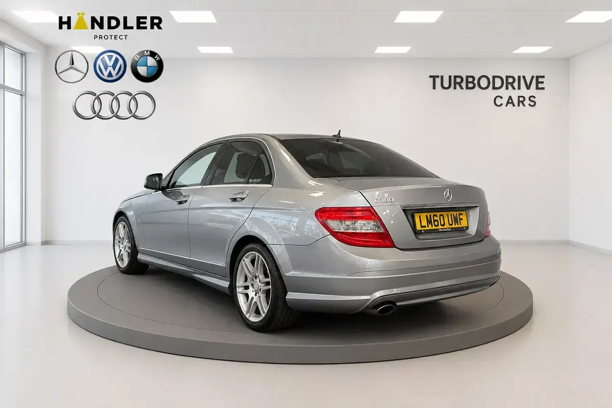 Used Mercedes C180 2010 Silver Sedan