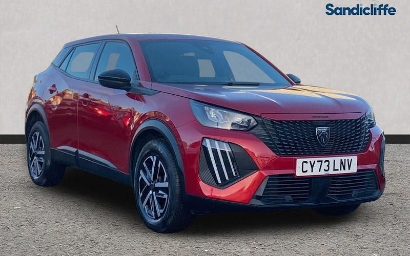 Red Used 2024 Peugeot 2008 Active SUV | £14,383 (A bit pricey) - Image 1/4