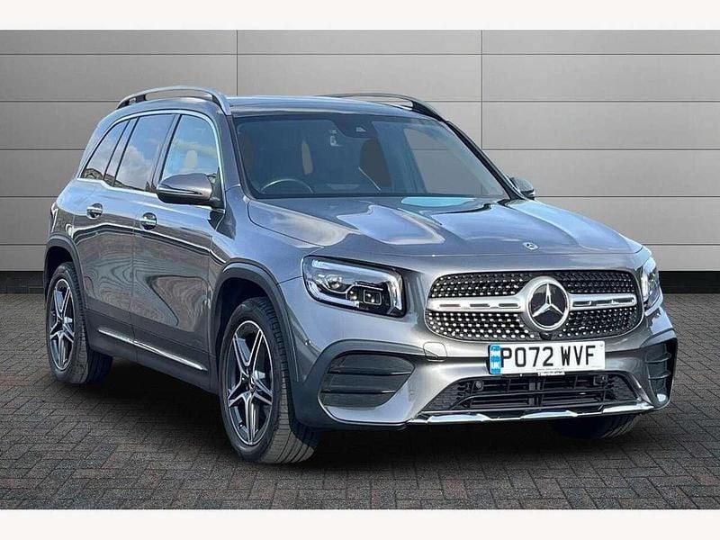 Mountain grey Used 2022 Mercedes GLB200 AMG Line Premium Plus SUV | £29,095 (Fair price) - Image 1/4