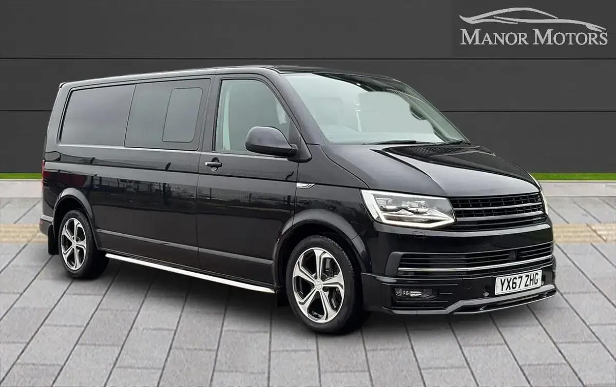 Second-hand VW Transporter Sportline 201 CP (147 kW) 2017 Negru Van