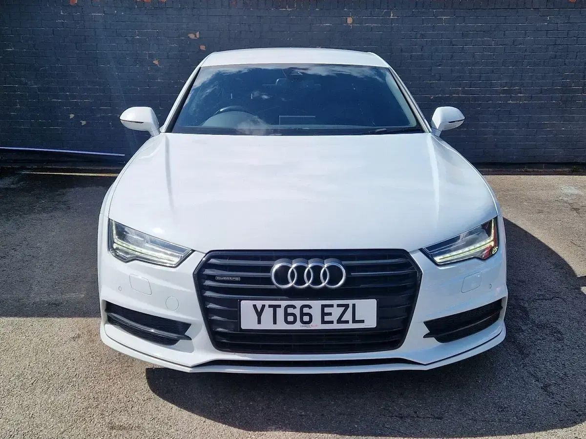 Used Audi A7 Sportback Black Edition 2016 White Hatchback