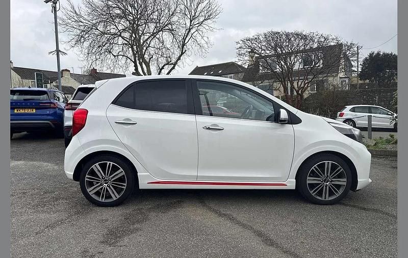 Used Kia Picanto GT-Line S 99 HP (72 kW) 2018 White Hatchback