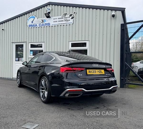 Used Audi A5 S-Line 2023 Black Coupe