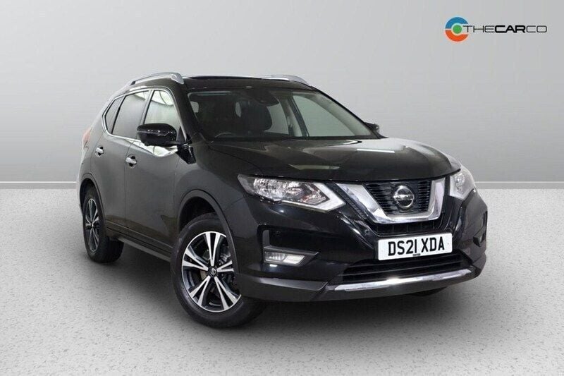 Black Used 2021 Nissan X-Trail N-Connecta SUV | £18,190 (Good price) - Image 1/1