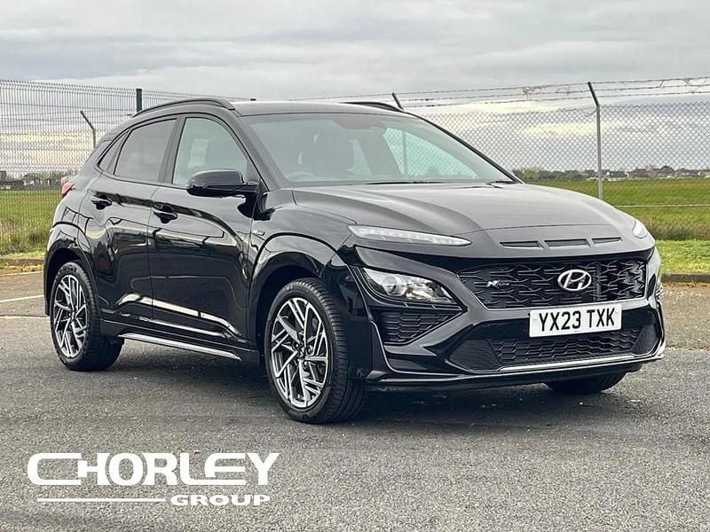 Second-hand Hyundai Kona N Line 120 CP (88 kW) 2023 Negru SUV