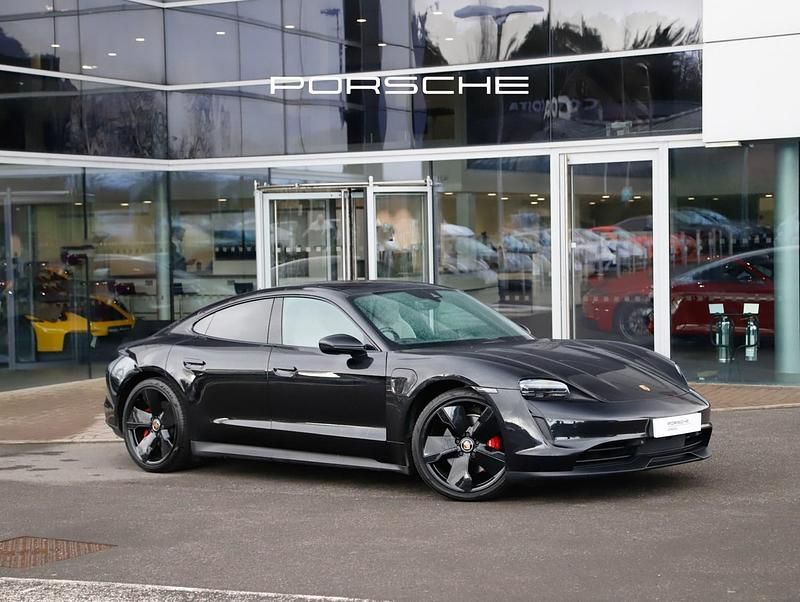 Used Porsche Taycan Performance Package 11 kW (15 HP) 2022 Black Sedan