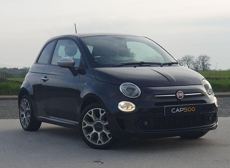 Black Used 2019 Fiat 500 Rockstar Hatchback | £8,995 (Fair price) - Image 1/4