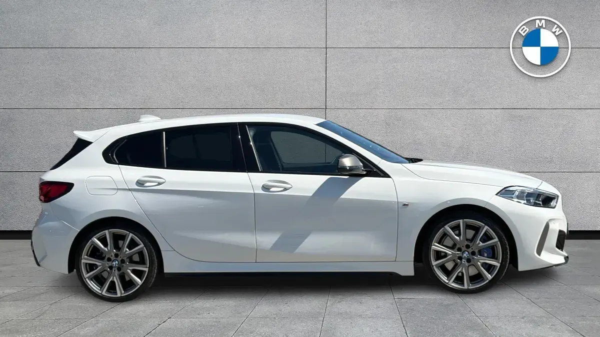 Used BMW M135 Shadowline 302 HP (222 kW) 2023 White Hatchback