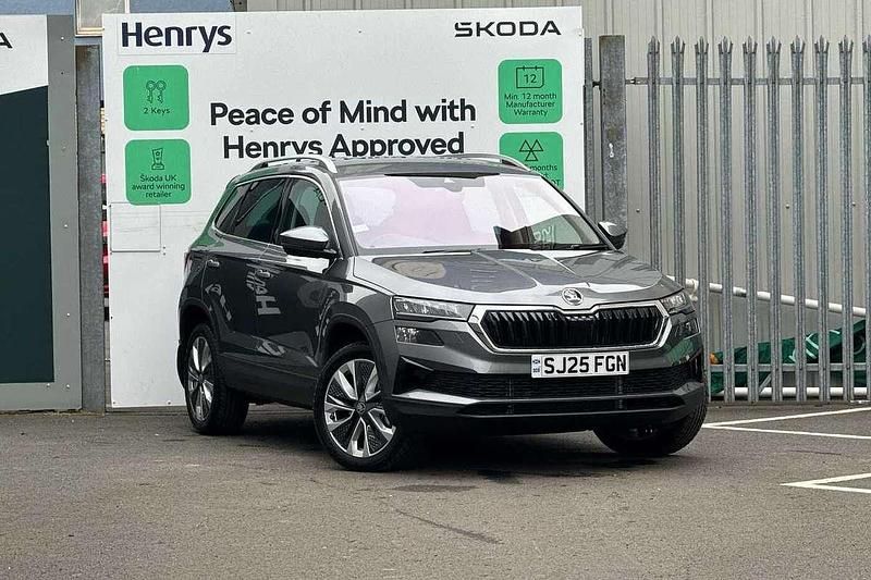Grey Used 2025 Skoda Karoq SE L SUV | £27,995 (A bit pricey) - Image 1/4