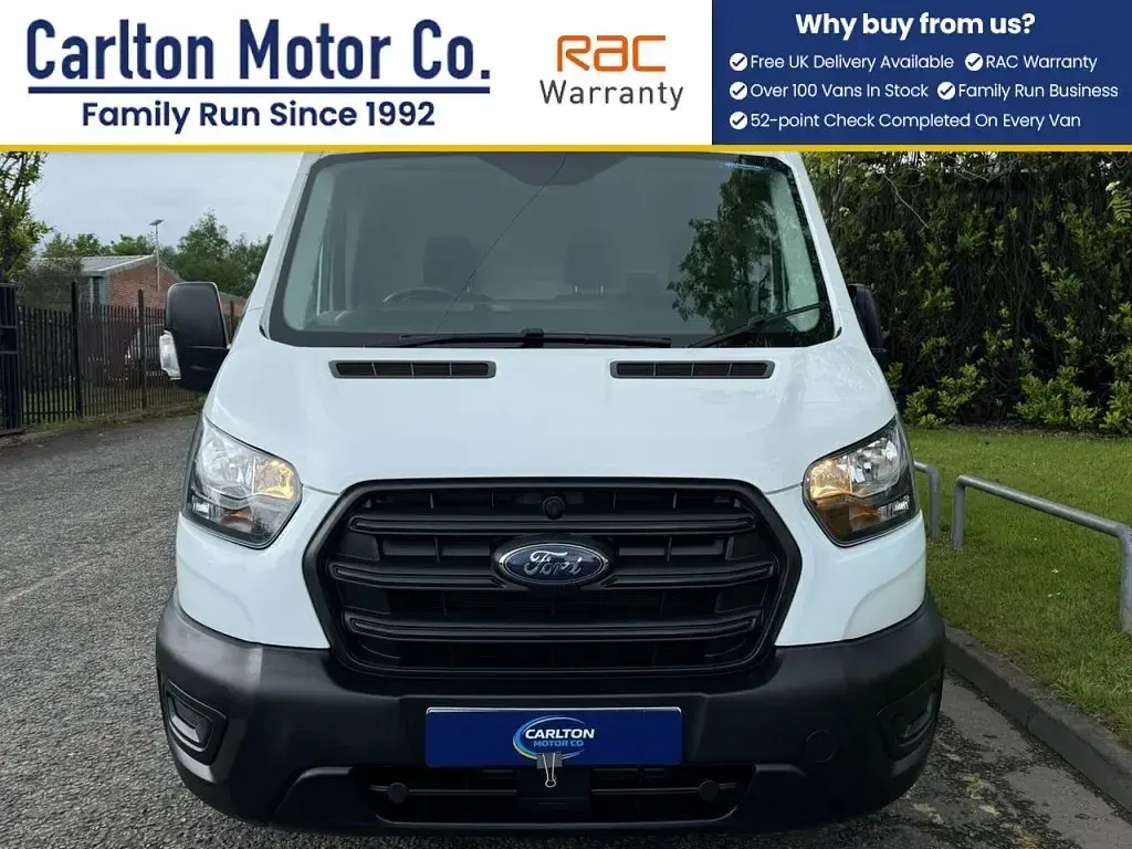 Used Ford Transit S 130 HP (95 kW) 2021 White Van