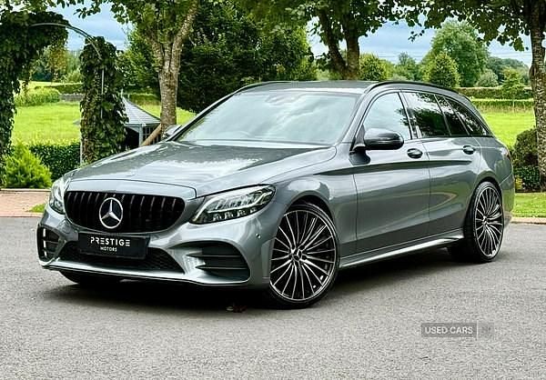 Grey Used 2019 Mercedes C200 AMG line Estate | £16,995 (Fair price) - Image 1/4