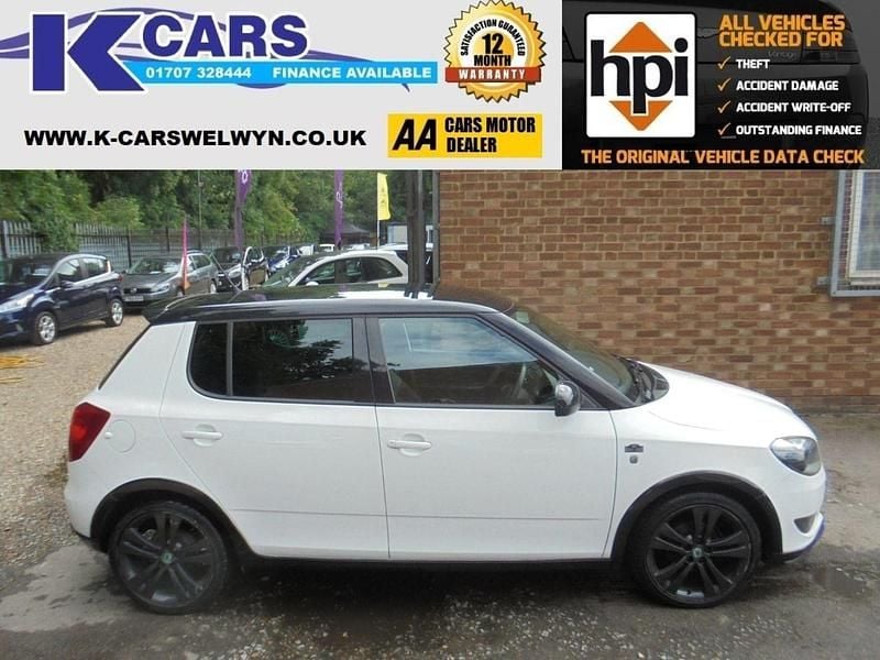 White Used 2012 Skoda Fabia Monte Carlo Hatchback | £6,795 (Expensive) - Image 1/3