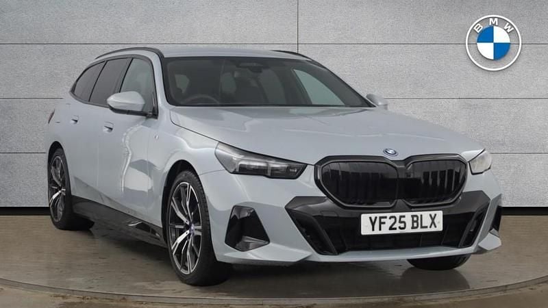 Grey Used 2025 BMW 550e M Sport Estate | £69,500 (Fair price) - Image 1/4