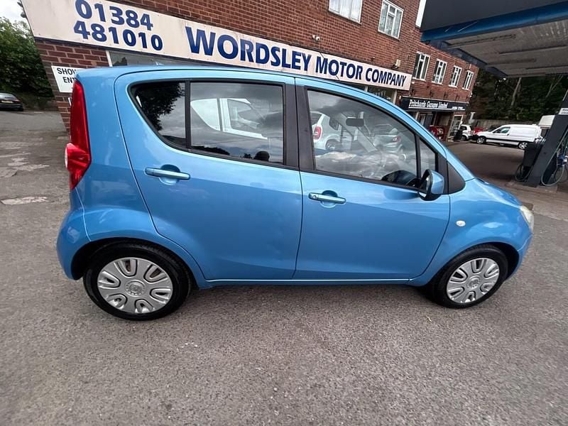 Metallic blue Used 2011 Vauxhall Agila S Hatchback | £2,299 (Fair price) - Image 1/4