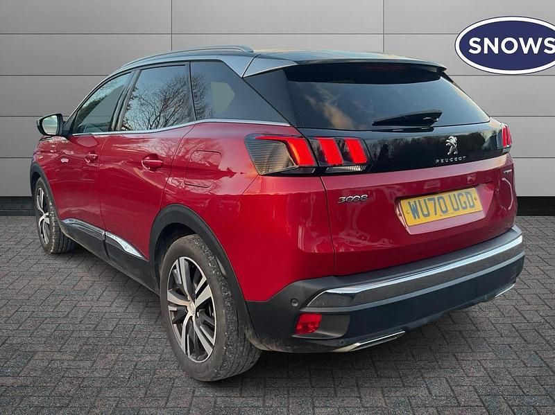 Used Peugeot 3008 GT-line 300 HP (220 kW) 2020 Red SUV