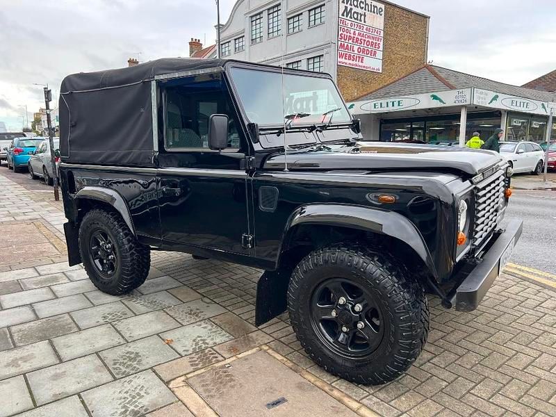 Used Land Rover Defender 2004 Black Cabriolet