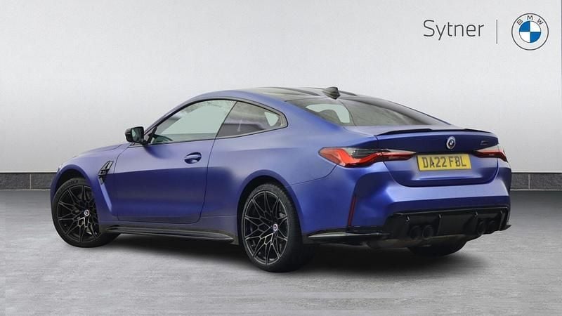 Used BMW M4 Competition Edition 510 HP (375 kW) 2022 Frozen portimao blue metallic Coupe