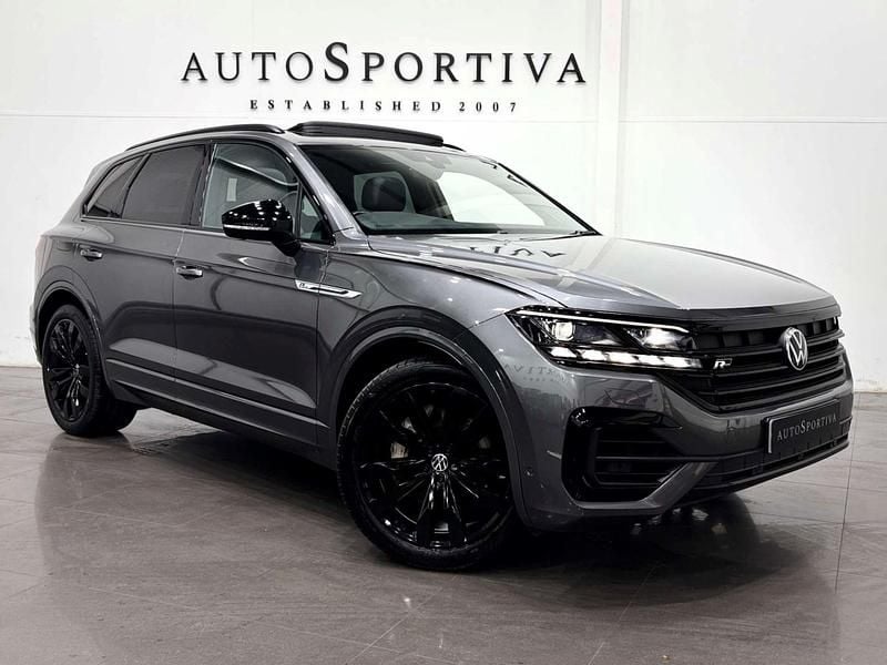 Grey Used 2021 VW Touareg Black Edition SUV | £39,490 (Fair price) - Image 1/3