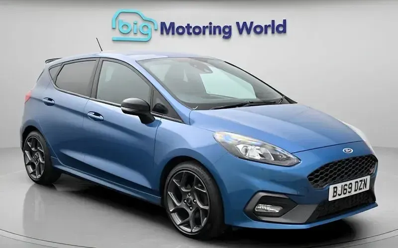 Usado Ford Fiesta ST 200 HP (147 kW) 2019 Azul Citadino