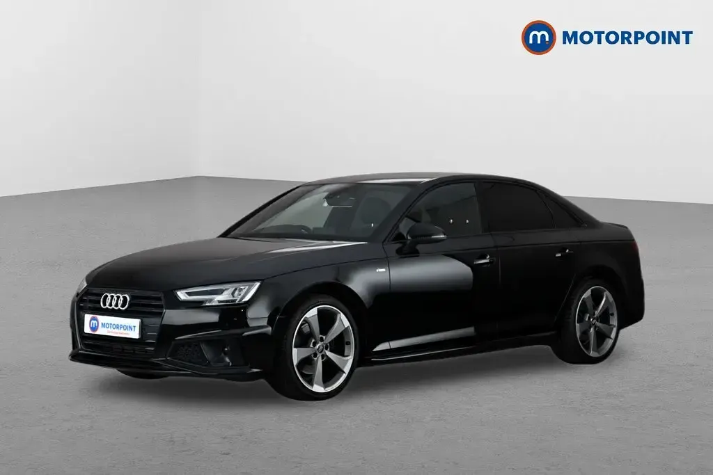 Used Audi A4 Black Edition 150 HP (110 kW) 2019 Black Sedan