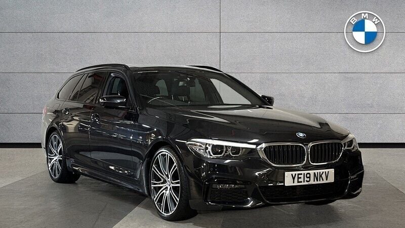 Black Used 2019 BMW 530 M Sport Estate | £24,000 (Expensive) - Image 1/4