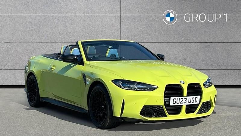 Used BMW M4 Competition Edition 503 HP (369 kW) 2023 Yellow Cabriolet