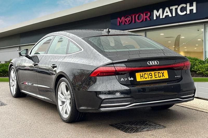 Used Audi A7 Sportback S-Line 231 HP (169 kW) 2019 Black Hatchback