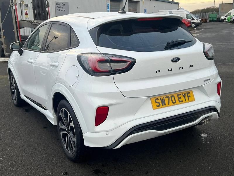 Used Ford Puma ST-Line 125 HP (91 kW) 2020 White Hatchback