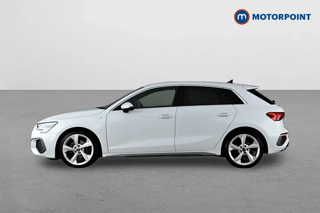 Used Audi A3 S-Line 2022 White Sedan