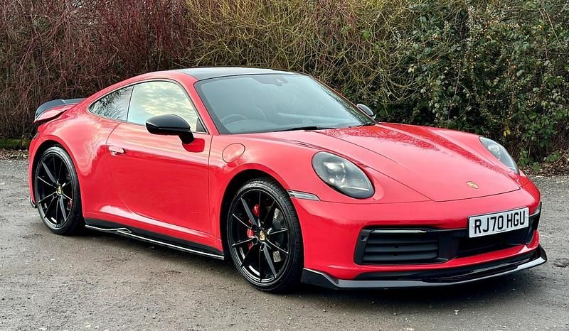 Red Used 2020 Porsche 911 Carrera Coupe | £72,990 - Image 1/4