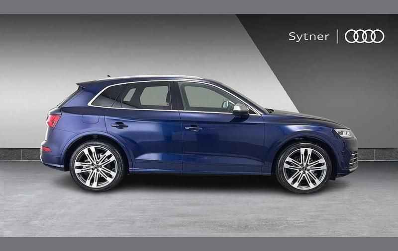 Używany Audi SQ5 S-Line 354 KM (260 kW) 2018 Niebieski SUV